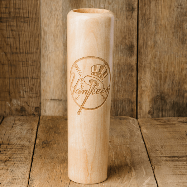 baseball bat mug new york yankees circle