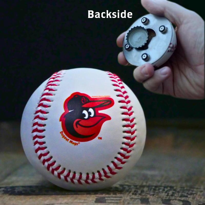 Choose From All 30 MLB Team Cutters - Half Baseball Bottle Opener