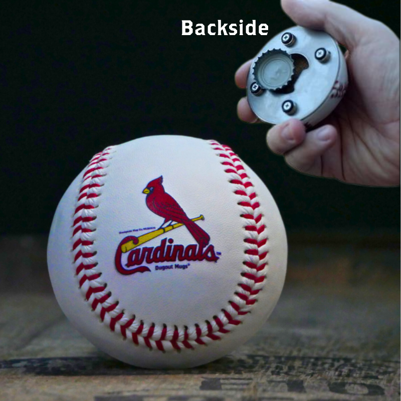 Choose From All 30 MLB Team Cutters - Half Baseball Bottle Opener