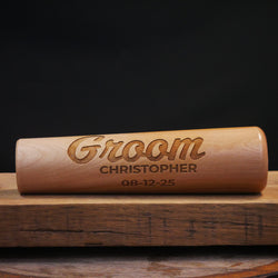 Groomsman Gift - Customized - Baseball Bat Dugout Mug