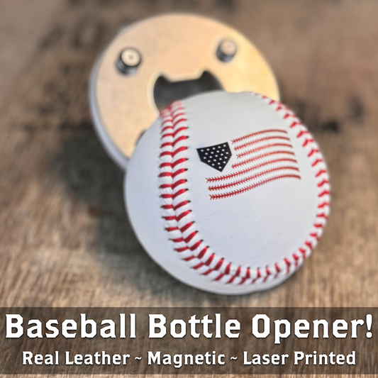 Stars and Stitches Cutter® | Baseball Bottle Opener