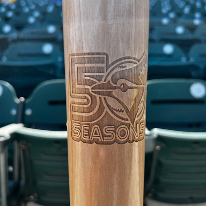Toronto Blue Jays 50th Season Commemorative Dugout Mug® - Baseball Bat Mug