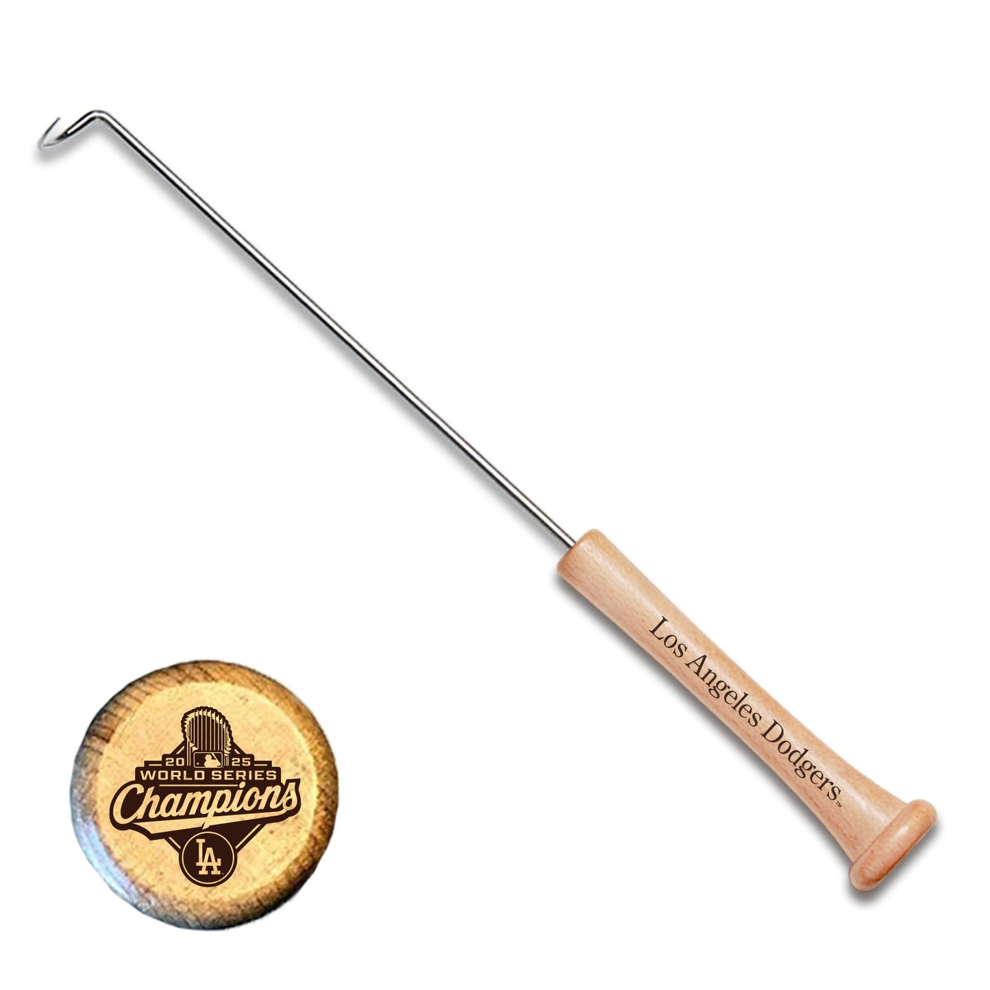 LA Dodgers 2025 WS Champions "The Hook" Pigtail