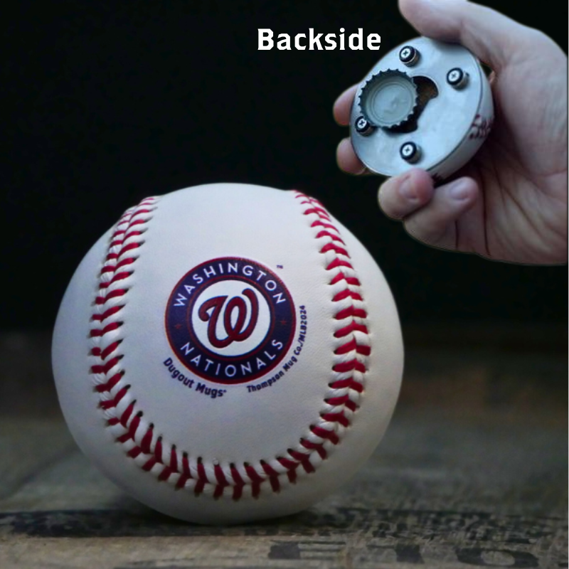 Choose From All 30 MLB Team Cutters - Half Baseball Bottle Opener