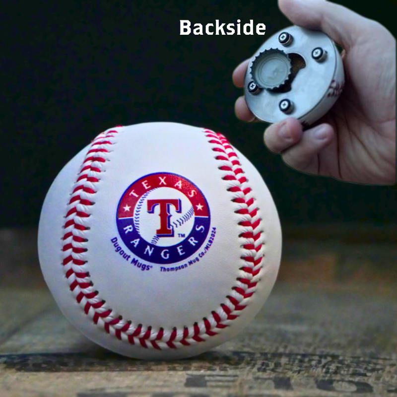 Choose From All 30 MLB Team Cutters - Half Baseball Bottle Opener