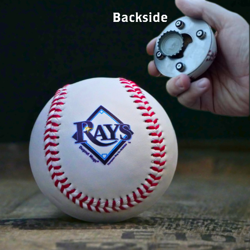 Choose From All 30 MLB Team Cutters - Half Baseball Bottle Opener