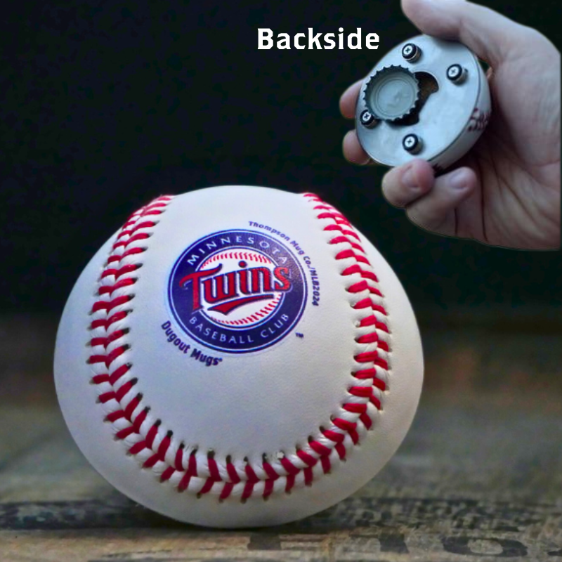 Choose From All 30 MLB Team Cutters - Half Baseball Bottle Opener
