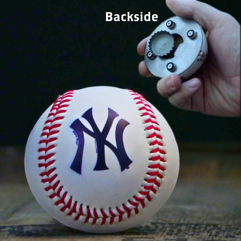 Choose From All 30 MLB Team Cutters - Half Baseball Bottle Opener
