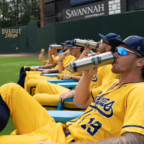 Savannah Bananas "Banana" Dugout Mug® | Stainless Steel Baseball Bat Mug