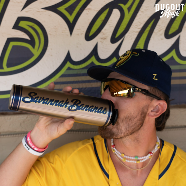 Savannah Bananas "Diamond" Dugout Mug® | Stainless Steel Baseball Bat Mug