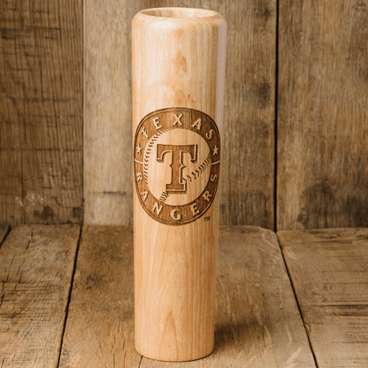 baseball bat mug texas rangers circle