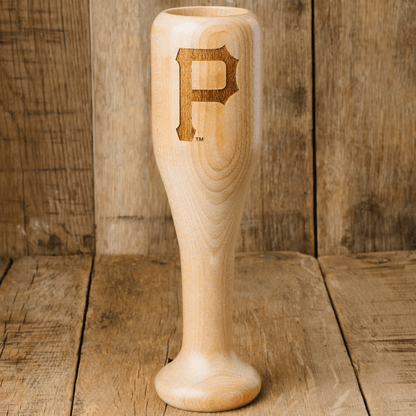baseball bat wine glass pittsburgh pirates P full