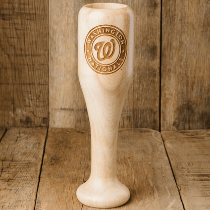baseball bat wine glass washington nationals circle
