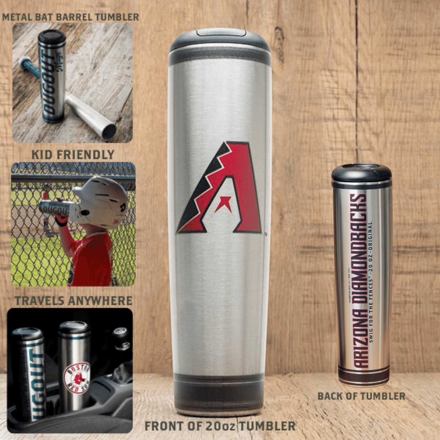 Metal Dugout Mug® | MLB Bat Mug