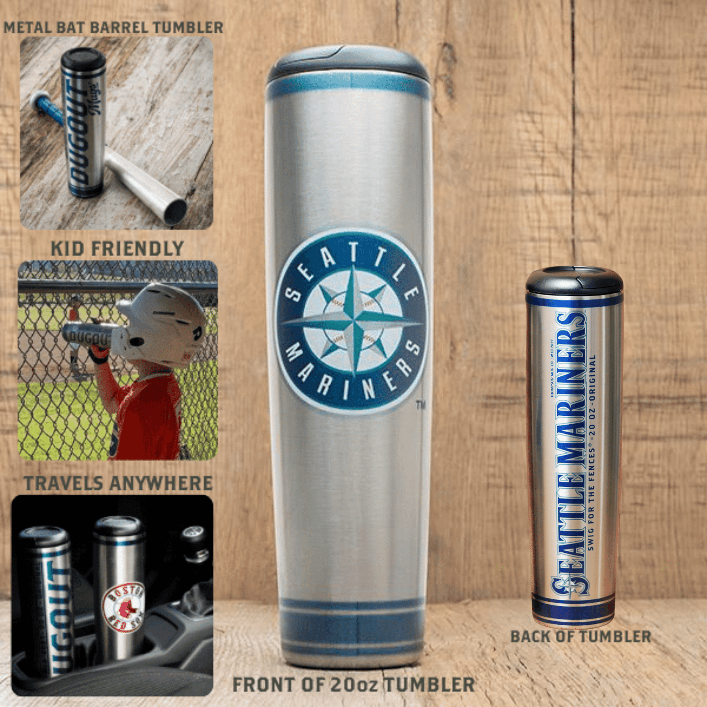 Metal Dugout Mug® | MLB Bat Mug