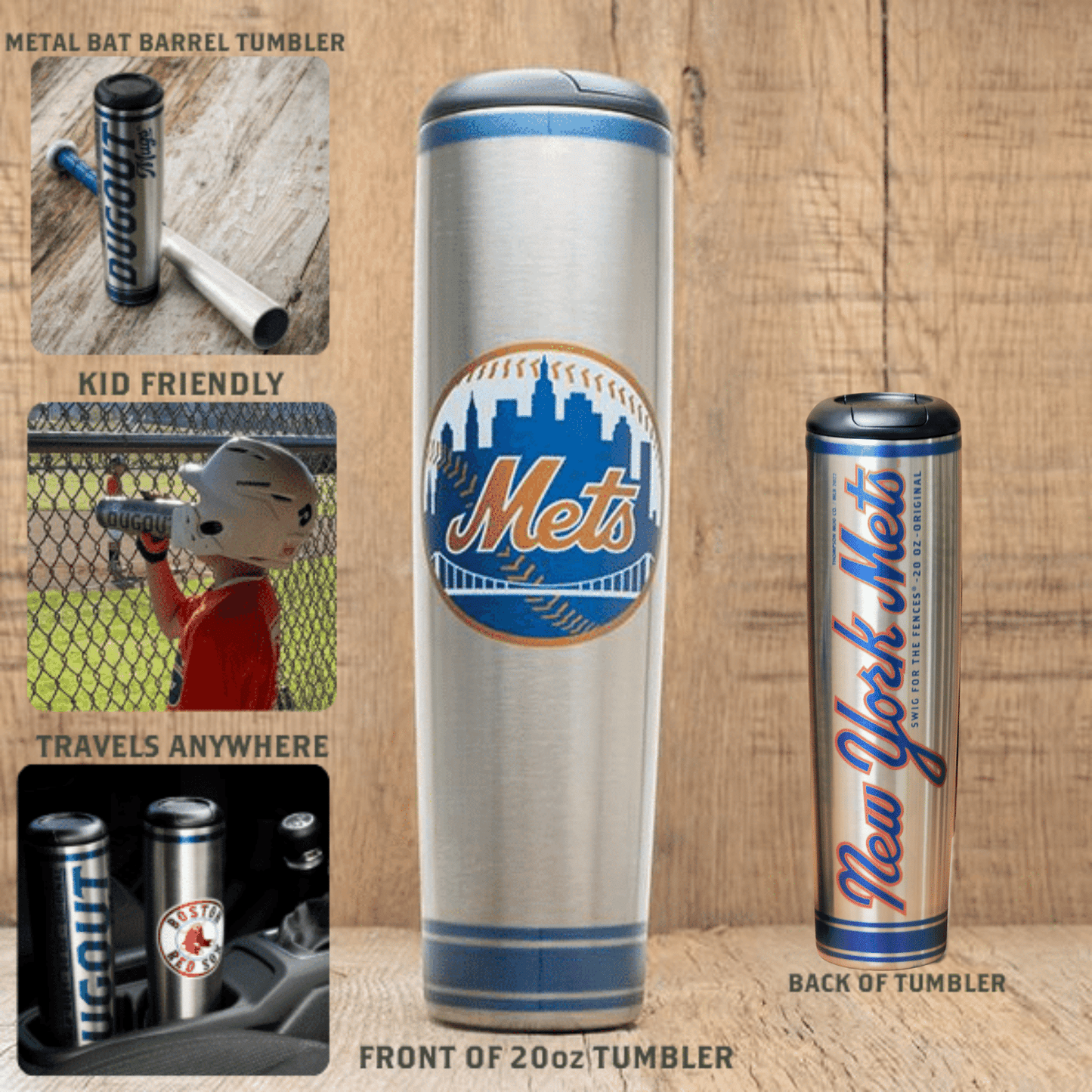 Metal Dugout Mug® | MLB Bat Mug