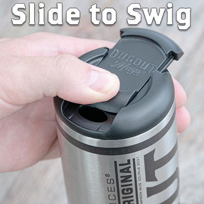 Cleveland Guardians Metal Dugout Mug® | Stainless Steel Baseball Bat Mug