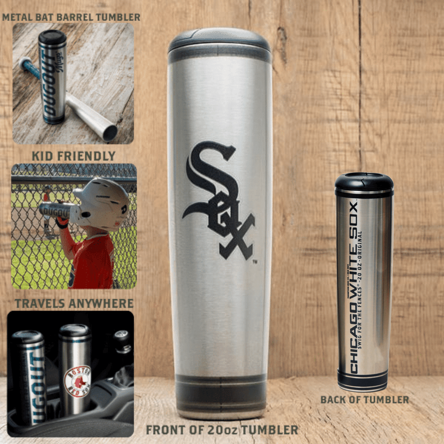 Metal Dugout Mug® | MLB Bat Mug